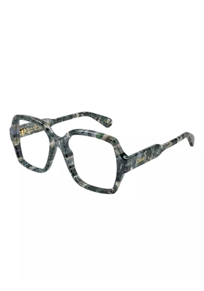 Chloé Eyewear CH0155O geometric glasses - Green