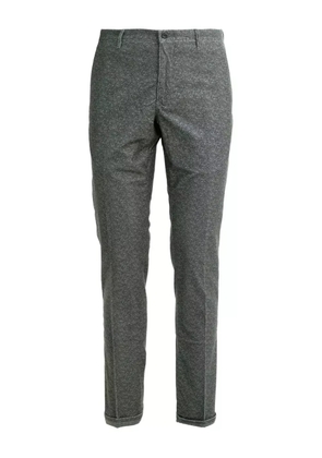 Incotex textured cotton trousers - Grey