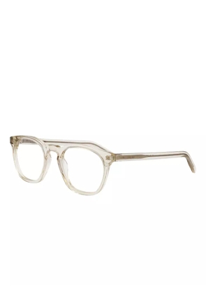 Saint Laurent Eyewear round-frame glasses - White
