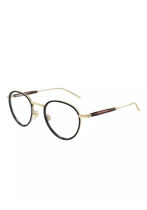 Montblanc round-frame glasses - Gold