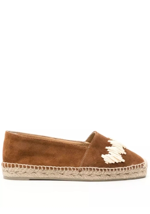 Castañer Karen suede espadrilles - Brown