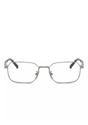 Prada Eyewear rectangle-frame glasses - Brown