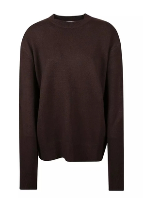 The Frankie Shop Rafaela padded-knit sweater - Brown
