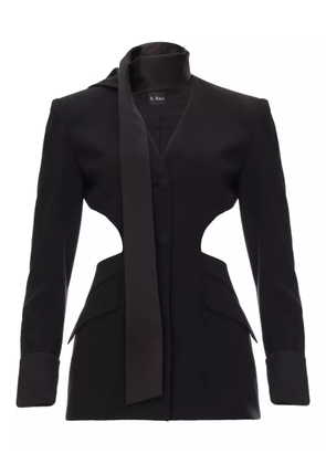 IL VOLO Onyx cut-out blazer - Black
