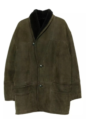 A.N.G.E.L.O. Vintage Cult 1980s suede coat - Green