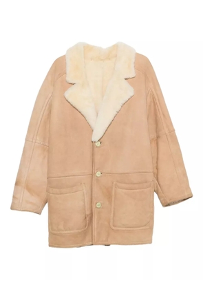 A.N.G.E.L.O. Vintage Cult 1990s shearling coat - Neutrals