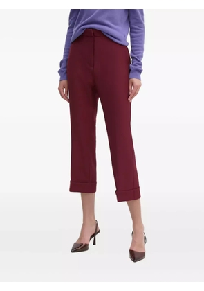 DKNY cuffed trousers - Red