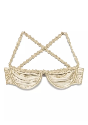 Isa Boulder Challenger bikini top - Gold