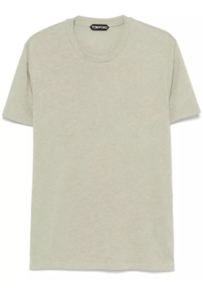 TOM FORD mélange-effect T-shirt - Green