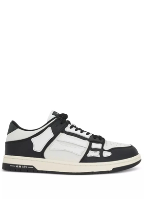 AMIRI Skel panelled leather sneakers - White