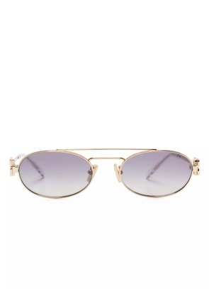 Miu Miu Eyewear oval-frame sunglasses - Gold