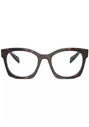 Prada Eyewear square-frame glasses - Brown