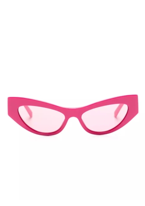 Dolce & Gabbana Eyewear Logo cat-eye sunglasses - Pink