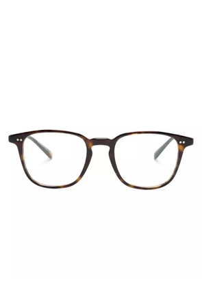 Oliver Peoples Nev square-frame glasses - Brown