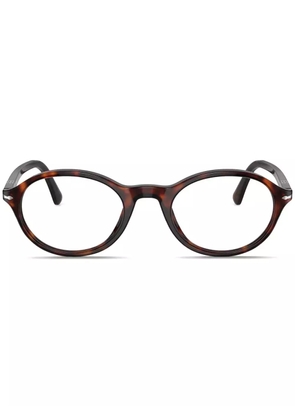 Persol oval-frame glasses - Brown
