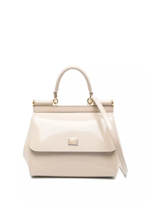 Dolce & Gabbana medium Sicily tote bag - Neutrals
