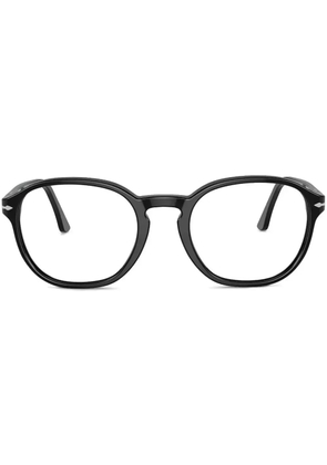Persol round frame glasses - Black