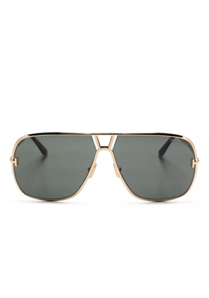 TOM FORD Eyewear pilot-frame sunglasses - Gold