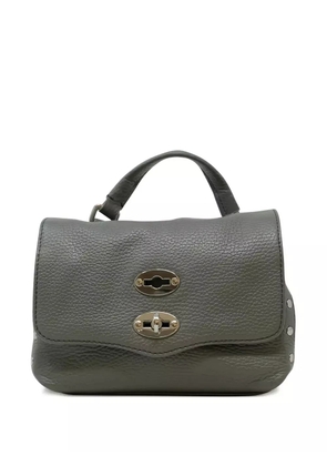 Zanellato leather tote bag - Grey
