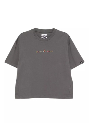 SPORT b. by agnès b. Amour-embroidered T-shirt - Grey