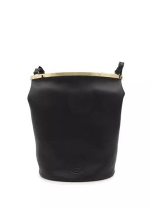 Tod's leather bucket bag - Black