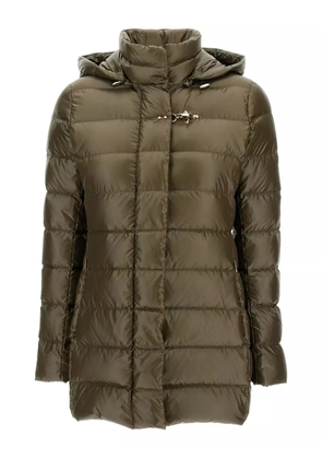 Fay padded hooded coat - Brown