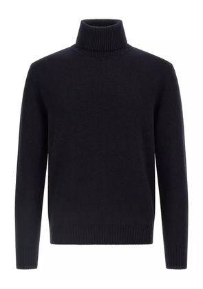 Ballantyne turtleneck wool sweater - Blue