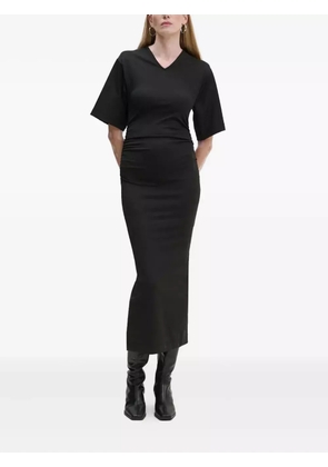 Day Birger Et Mikkelsen v-neck ruched maxi dress - Black