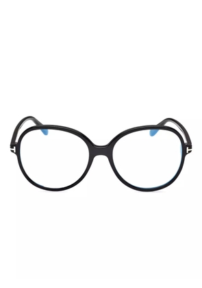 TOM FORD Eyewear round-frame glasses - Black
