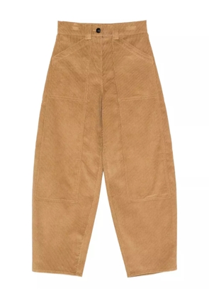 Co patch-pocket pants - Brown