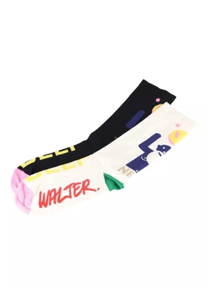 Walter Van Beirendonck Beep Beep socks - Black