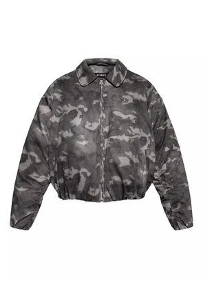 MISBHV camouflage-print bomber jacket - Grey