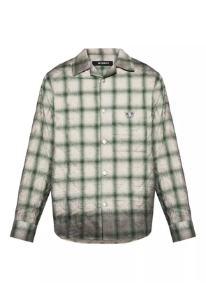 MISBHV checked quilted overshirt - Neutrals