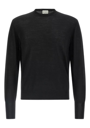 Ma'ry'ya long-sleeve crew-neck sweater - Black