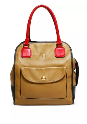 Loewe Pre-Owned 1990-2010s Anagram handbag - BROWN