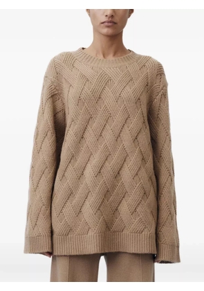Allude wool blend sweater - Neutrals