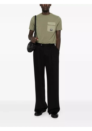 Karl Lagerfeld logo-detail T-shirt - Green