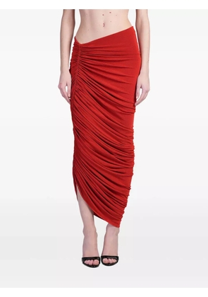 Magda Butrym asymmetric skirt - Red