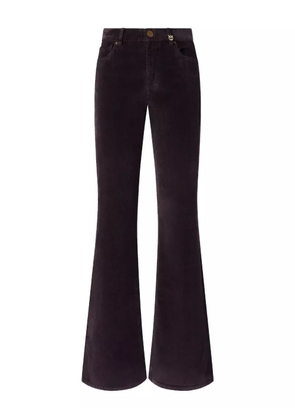 PINKO corduroy flare jeans - Purple