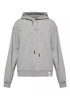 Iceberg graphic-print drawstring hoodie - Grey