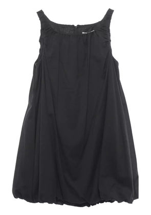 Amomento puffball cotton minidress - Black