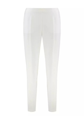 Alberta Ferretti pressed-crease trousers - White