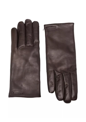 Ferragamo lambskin gloves - Brown