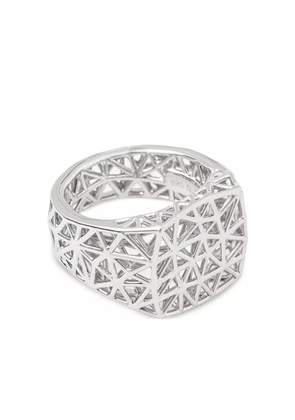 Tom Wood Mesh ring - Silver
