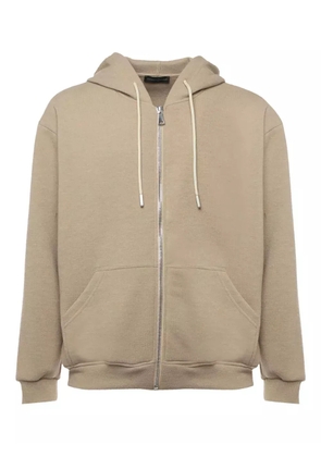 Giuliano Galiano zip-up hoodie - Neutrals