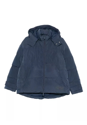 Emporio Armani padded hooded coat - Blue