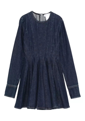 Sportmax Aereo panelled dress - Blue