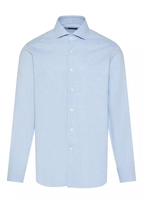Barba buttoned shirt - Blue