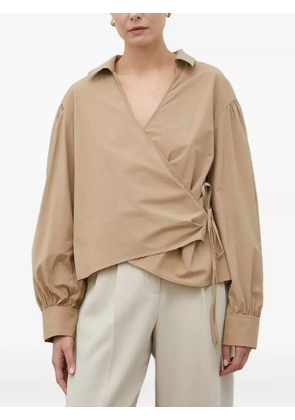 Day Birger Et Mikkelsen tie-detail top - Neutrals