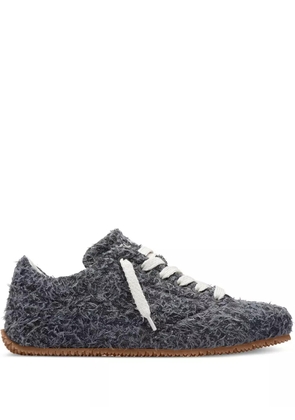 Axel Arigato Tact fuzzy lace-up sneakers - Black